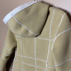 Elite Rothschild Girl’s Size 10 Hooded Faux Suede Coat